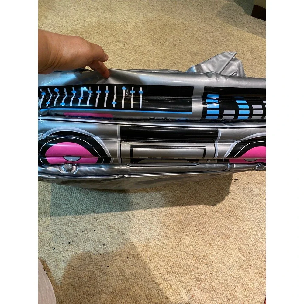 Inflatable Boom Box Beverage Cooler 80s 90s Retro Hip Hop Brand new with the lid